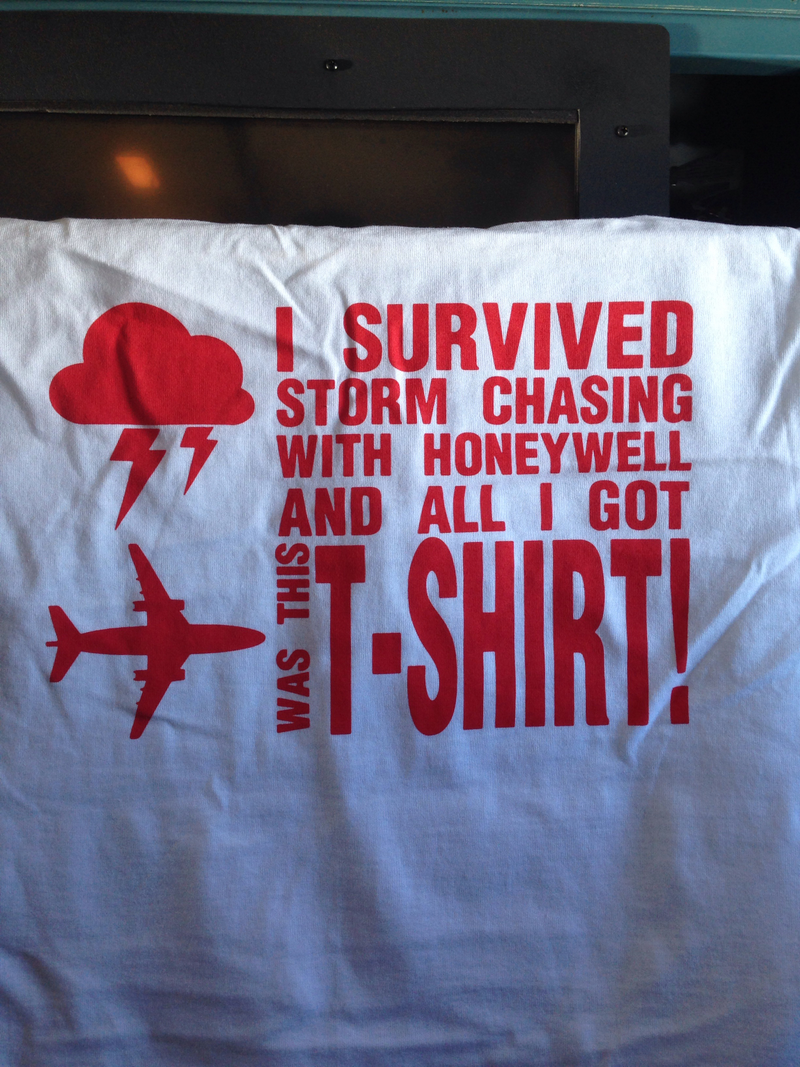 Illustration for article titled Stormchasing In A 62-Year-Old Plane Provides A Glimpse Into The Future